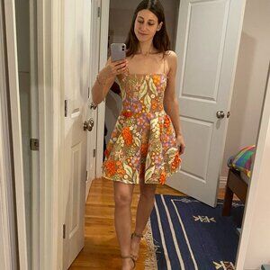 Elliatt DISCOTHEQUE Mini Dress in multicolor, NWT, Small